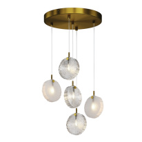 Каскадная люстра Maytoni MOD254PL-05BS Фото Каскадная люстра Maytoni MOD254PL-05BS