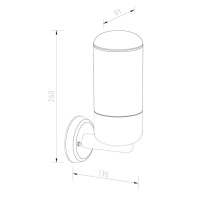 Купить с доставкой по Москве и России Светильник настенный Escada 30005W/01
