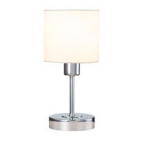 Настольная лампа Escada 1109/1 Chrome/Beige Фото Настольная лампа Escada 1109/1 Chrome/Beige