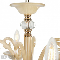 Купить Подвесная люстра iLamp P2318-6GD