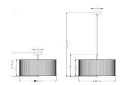 Цена на Подвесная люстра ARTE Lamp A1021SP-5SS