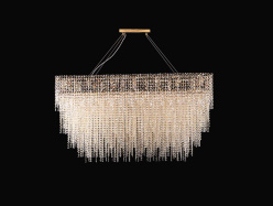 Фото Каскадная люстра Newport 10928/C gold