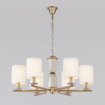 Фото Подвесная люстра Eurosvet 60146/6 латунь