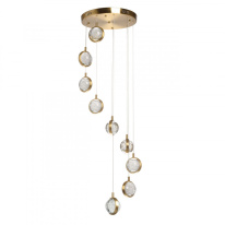 Фото Каскадная люстра DeMarkt 730011909