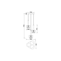 Подвесной светильник Vele Luce VL5454P03 в интернет магазине Гет Лайт