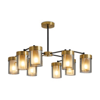 Фото Люстра на штанге Freya FR5432PL-08BBS