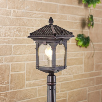 Цена на Садово-парковый светильник Elektrostandard Corvus F капучино (GL 1021F)