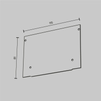 Купить с доставкой по Москве и России Заглушка профиля Maytoni Technical ALM013EC-PL-W