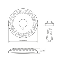 Цена на Фонарь Gauss GF004