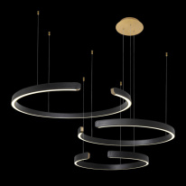 Подвесной светильник LOFT IT 10025/3 Black в интернет магазине Гет Лайт