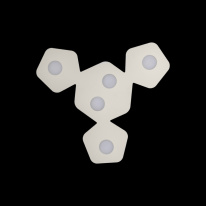 Купить с доставкой по Москве и России Накладной светильник Mantra 6641