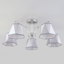 Фото Люстра на штанге Eurosvet 60076/5 хром