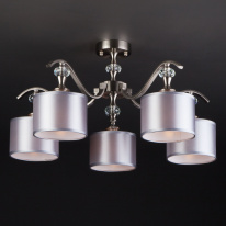 Купить Люстра на штанге Eurosvet 60070/5 сатин-никель