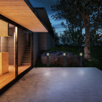 Цена на Садово-парковый светильник Elektrostandard 1550 TECHNO черный