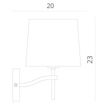 Купить Бра Divinare 1341/02 AP-1
