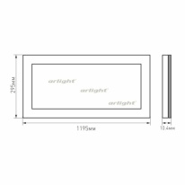 Купить с доставкой по Москве и России Светодиодная панель Arlight 023155(2)