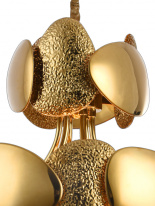 Купить с доставкой по Москве и России Подвесная люстра Natali Kovaltseva VALENCIA 91009/4C GOLD