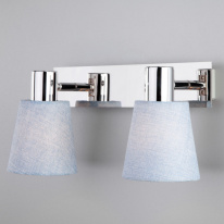 Цена на Бра Eurosvet 20080/2 хром/голубой