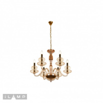 Подвесная люстра iLamp P9448-6 Gold в интернет магазине Гет Лайт