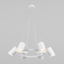 Фото Подвесная люстра Eurosvet 70147/6 белый