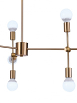 Цена на Люстра на штанге Natali Kovaltseva LOFT LUX 75130/6C GOLD