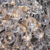 Цена на Накладная люстра Eurosvet 16017/9 хром Strotskis