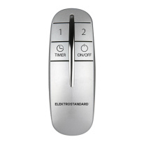 Фото Пульт управления для электроустановки Elektrostandard Пульт управления Y9 Серебро (2 канала)