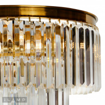 Каскадная люстра iLamp 8945-4+1 GLD в интернет магазине Гет Лайт