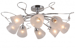 Фото Люстра на штанге Natali Kovaltseva 76057/8C CHROME