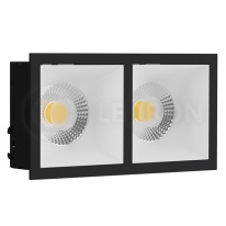 Фото Встраиваемый светильник LeDron RISE KIT 2 Black/White