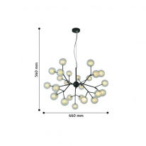Купить с доставкой по Москве и России Подвесная люстра F-Promo 2481-9P
