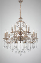 Фото Подвесная люстра Lucia Tucci BARLETTA 1730.15 coffe gold