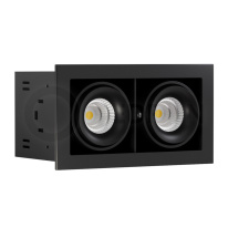 Фото Встраиваемый светильник LeDron ON-202-9W BK-BK