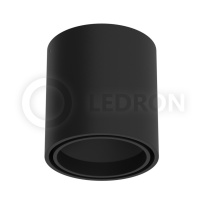 Накладной светильник LeDron KEA R ED GU10 Black Фото Накладной светильник LeDron KEA R ED GU10 Black
