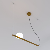 Купить Подвесной светильник Eurosvet 70145/1 латунь