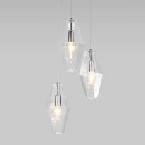 Подвесной светильник Eurosvet 50236/3 прозрачный в интернет магазине Гет Лайт