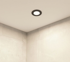 Купить с доставкой по Москве и России Влагозащищенный светильник Denkirs DK3101-BK