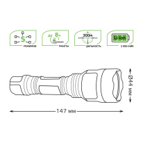 Цена на Фонарь Gauss GF205