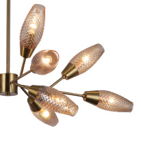 Люстра на штанге Escada 10165/12PL Copper Купить Люстра на штанге Escada 10165/12PL Copper