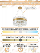 Купить Подвесная люстра Natali Kovaltseva LED LAMPS 81270