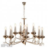 Купить Подвесная люстра iLamp 1020-8+4GD
