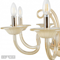 Купить Подвесная люстра iLamp P2318-8GD