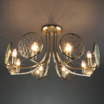 Купить Люстра на штанге Eurosvet 60073/8 античная бронза