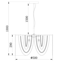 Цена на Подвесная люстра Escada 10173/3S