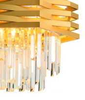 Купить Каскадная люстра Natali Kovaltseva SPEAR 76013/12C GOLD