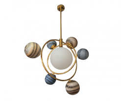 Фото Люстра на штанге Kink Light 07645-7