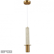 Подвесной светильник iLamp 10706-1 WH-BR Фото Подвесной светильник iLamp 10706-1 WH-BR