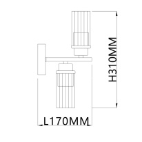 Бра Escada 2100/2A Black Купить с доставкой по Москве и России Бра Escada 2100/2A Black