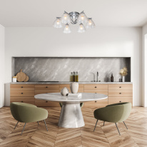 Купить Накладная люстра Escada 659/6PL Chrome