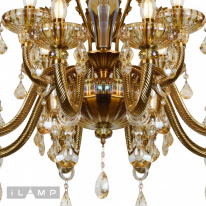 Цена на Подвесная люстра iLamp 81069-8+4 BR